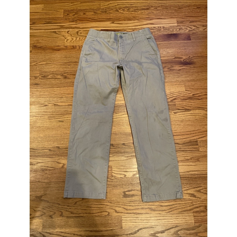 Lee Performance Series Men's Extreme Comfort Straight Fit Chino Pants Gray 32x32
